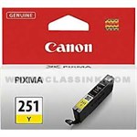 Canon-CLI-251Y-6516B001-CLI-251-Yellow