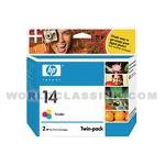 HP-HP-14-Color-Twin-Pack-C9342FN-C9342BN