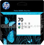 HP-HP-70-Blue-Green-Printhead-C9408A