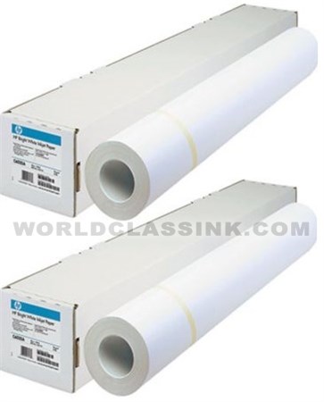 HP Inkjet Print Banner Paper 36 x 75 ft Matte 2 Pack C0F12A
